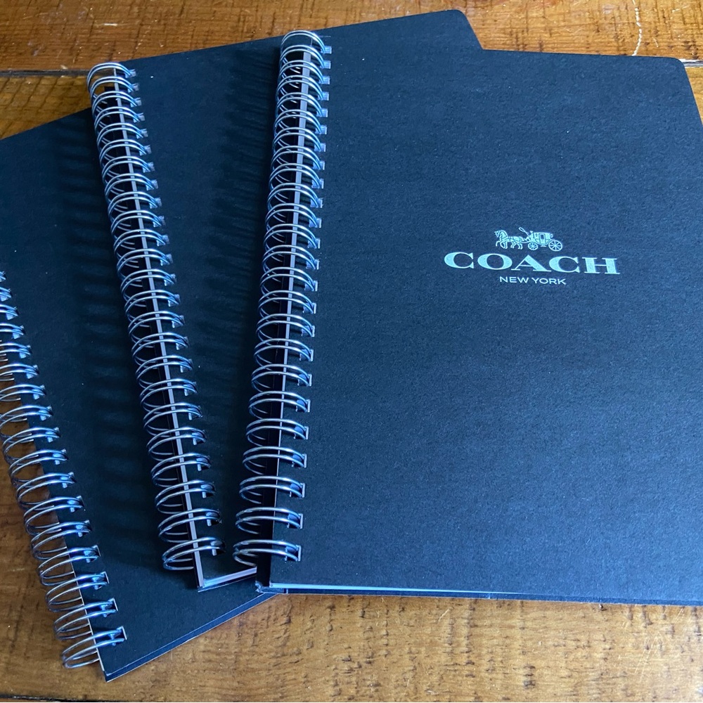 LAST ONE Coach A5 Spiral Notebook Refill RT. $25